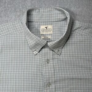 Genteal Performance Men's XL Plaid Long Sleeve Button Down Shirt Outdoor